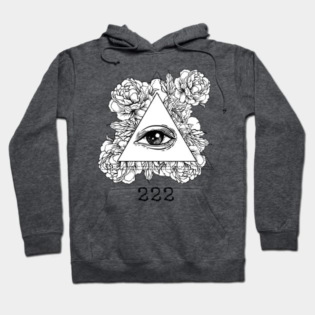 Mystic Numbers 222 Hoodie by Amanda Jane